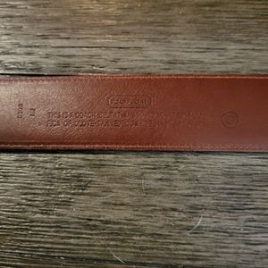 Coach belt black. 36"